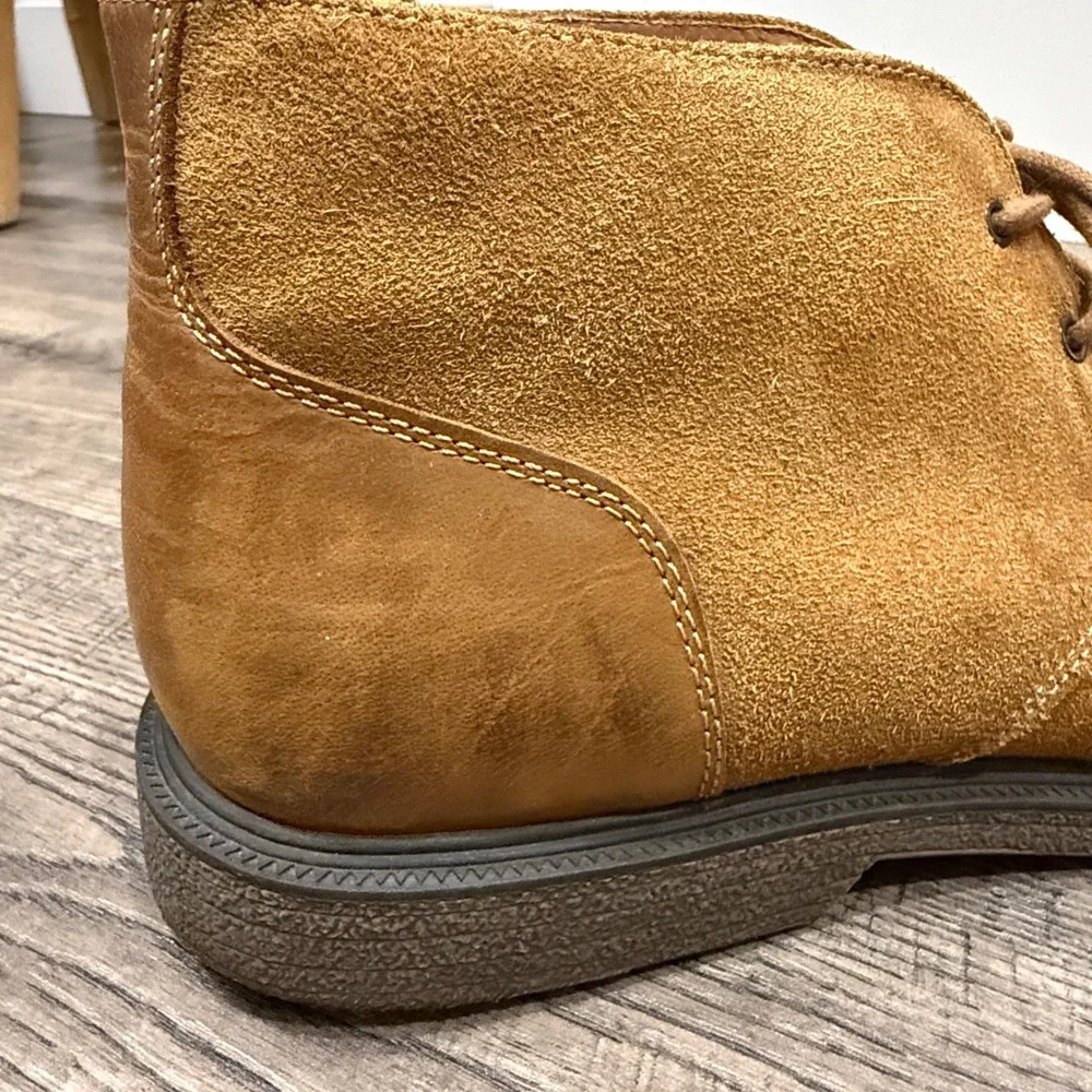 G.H. Bass Radley Chukka Boots Men's 13M Brown Suede Leather Ankle Boots